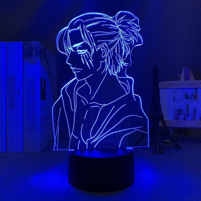 Eren Yeager Adult Long Hair Anime - LED Lamp (Attack on Titan)