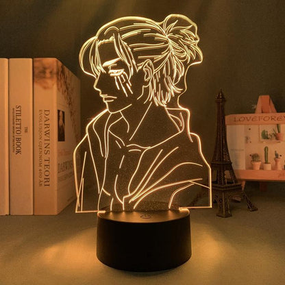 Eren Yeager Adult Long Hair Anime - LED Lamp (Attack on Titan)