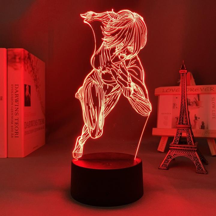 Female Titan Anime - LED Lamp (Attack on Titan)