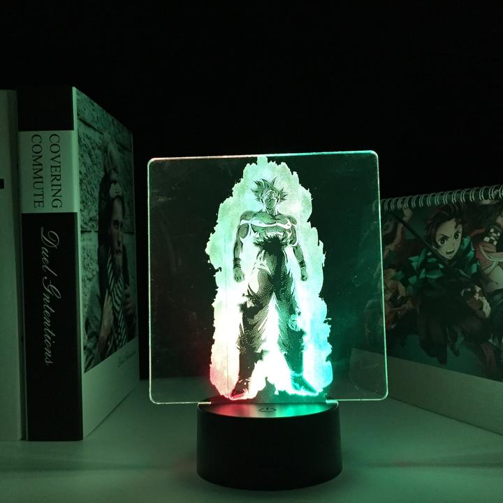 Goku Ultra Instinct HD Anime - LED Lamp (Dragon Ball Z)