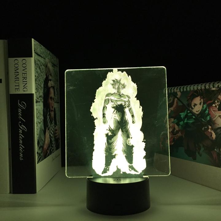 Goku Ultra Instinct HD Anime - LED Lamp (Dragon Ball Z)