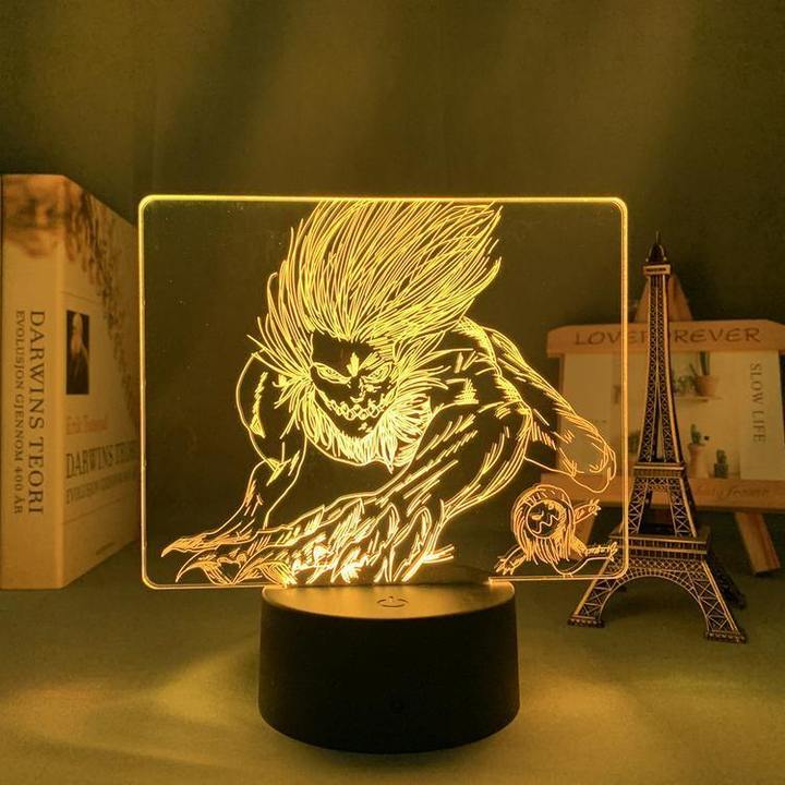 Jaw Titan Anime - LED Lamp (Attack on Titan)