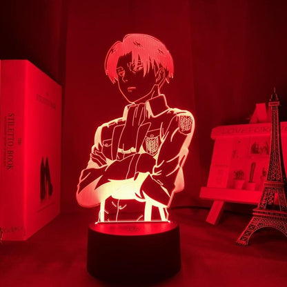 Levi Ackerman Pose Anime - LED Lamp (Attack on Titan)