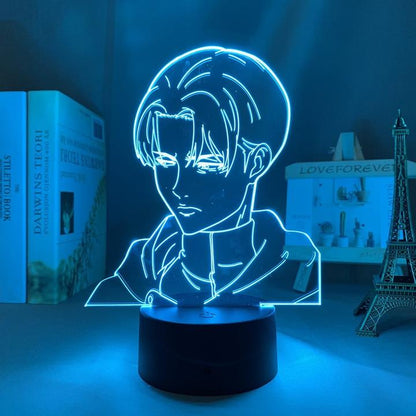 Levi Ackerman S4 Anime - LED Lamp (Attack on Titan)