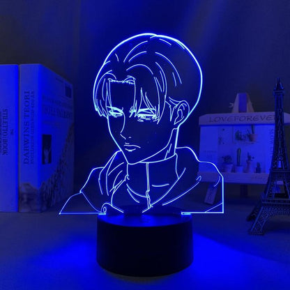 Levi Ackerman S4 Anime - LED Lamp (Attack on Titan)