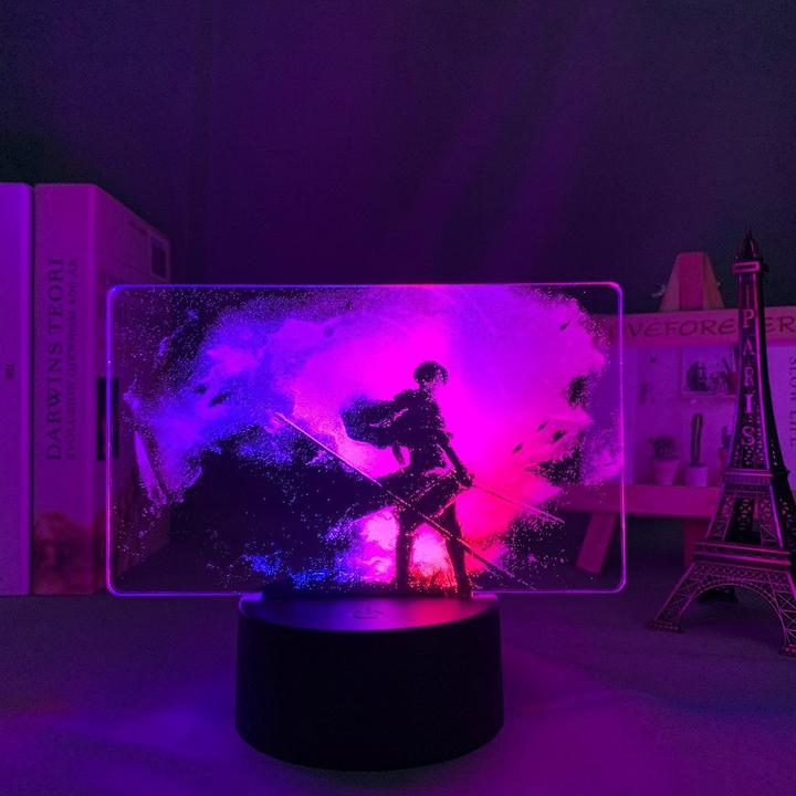 Levi HD Anime - LED Lamp (Attack on Titan)