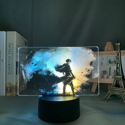 Levi HD Anime - LED Lamp (Attack on Titan)