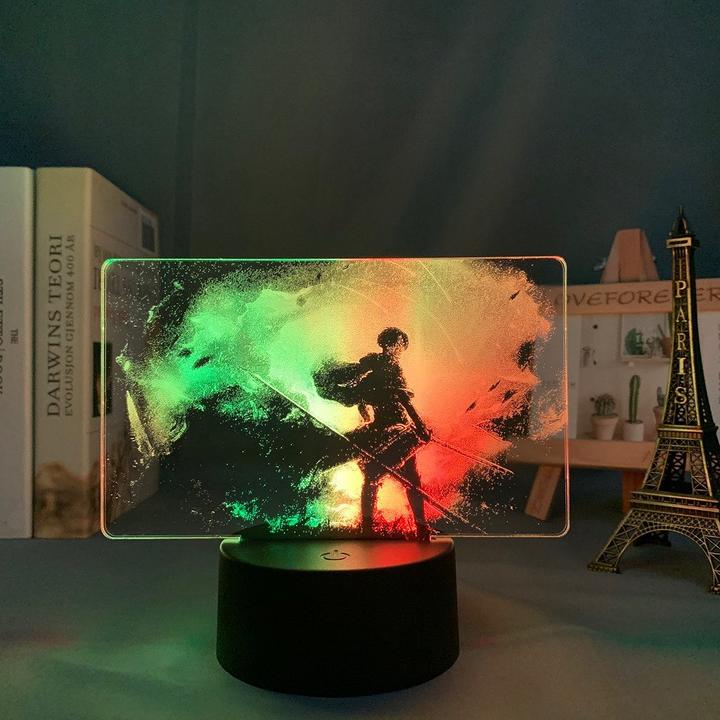 Levi HD Anime - LED Lamp (Attack on Titan)