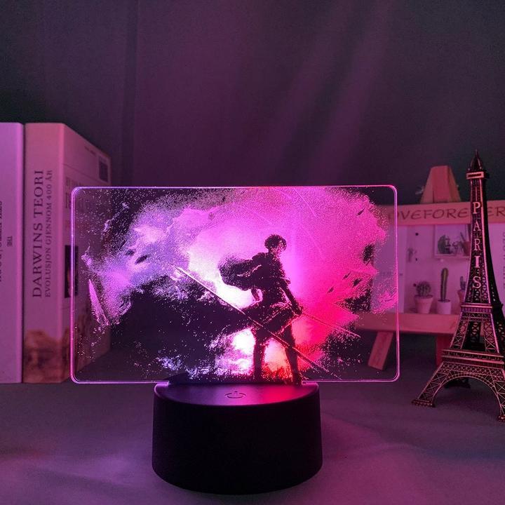 Levi HD Anime - LED Lamp (Attack on Titan)