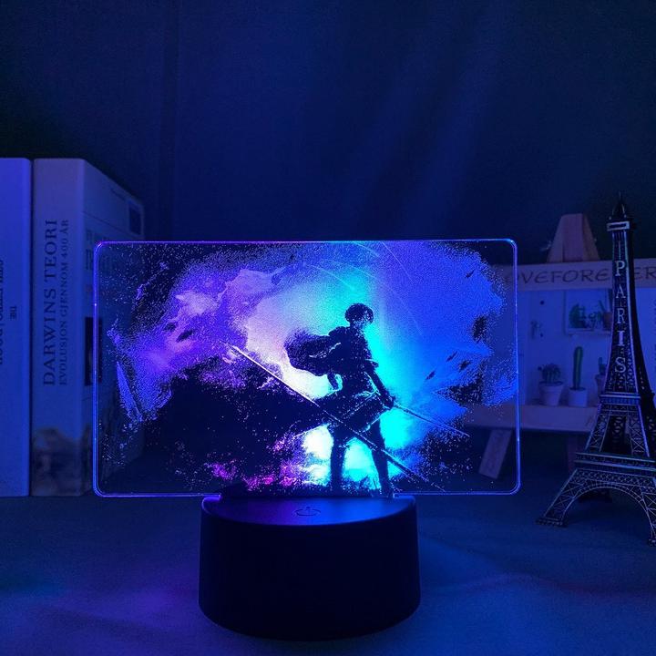 Levi HD Anime - LED Lamp (Attack on Titan)