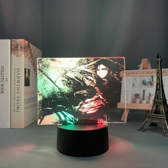 Levi Fly HD Anime - LED Lamp (Attack on Titan)