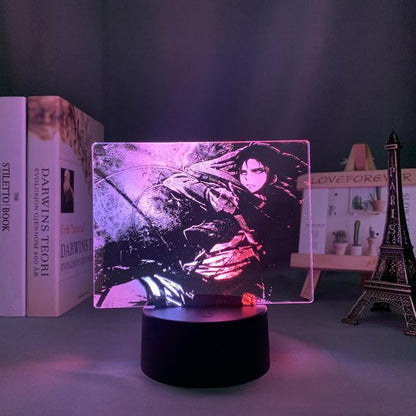 Levi Fly HD Anime - LED Lamp (Attack on Titan)