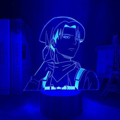 Levi Glancing Anime - LED Lamp (Attack on Titan)