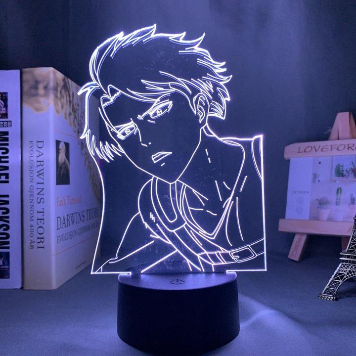 Levi Posing Anime - LED Lamp (Attack on Titan)