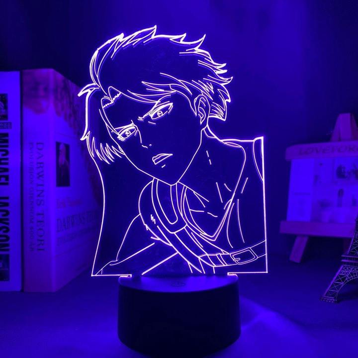 Levi Posing Anime - LED Lamp (Attack on Titan)