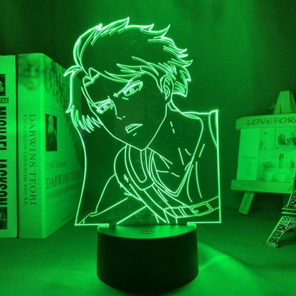 Levi Posing Anime - LED Lamp (Attack on Titan)