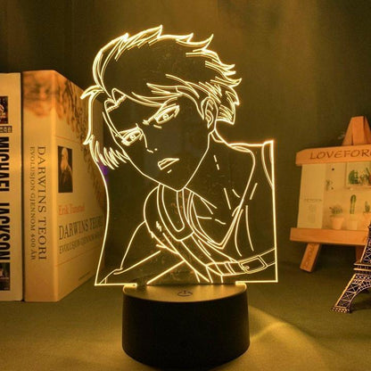 Levi Posing Anime - LED Lamp (Attack on Titan)