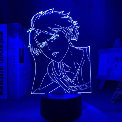 Levi Posing Anime - LED Lamp (Attack on Titan)