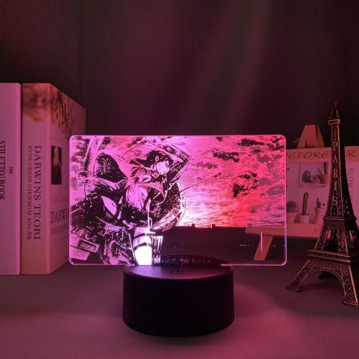 Levi Turn HD Anime - LED Lamp (Attack on Titan)