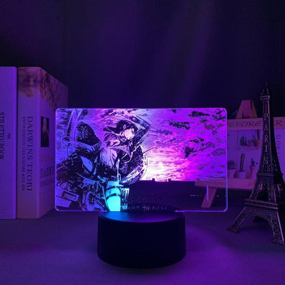 Levi Turn HD Anime - LED Lamp (Attack on Titan)