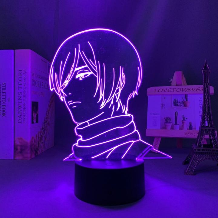 Mikasa Ackerman Season 4 Anime - LED Lamp (Attack on Titan)