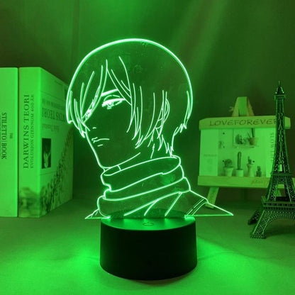 Mikasa Ackerman Season 4 Anime - LED Lamp (Attack on Titan)