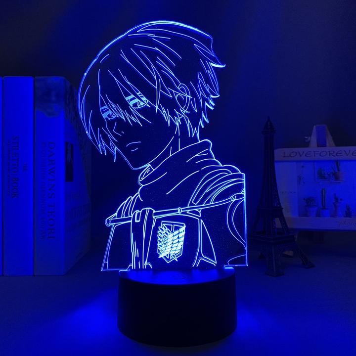 Mikasa Ackerman Stare Anime - LED Lamp (Attack on Titan)