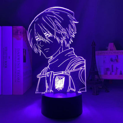 Mikasa Ackerman Stare Anime - LED Lamp (Attack on Titan)