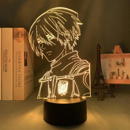 Mikasa Ackerman Stare Anime - LED Lamp (Attack on Titan)