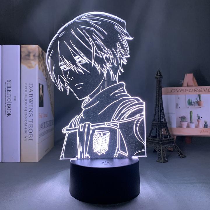 Mikasa Ackerman Stare Anime - LED Lamp (Attack on Titan)