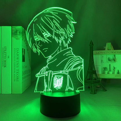 Mikasa Ackerman Stare Anime - LED Lamp (Attack on Titan)