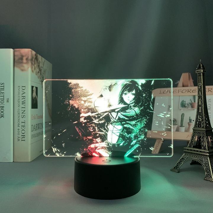 Mikasa HD Anime - LED Lamp (Attack on Titan)