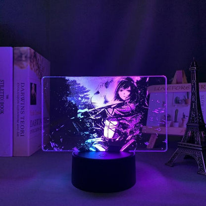 Mikasa HD Anime - LED Lamp (Attack on Titan)