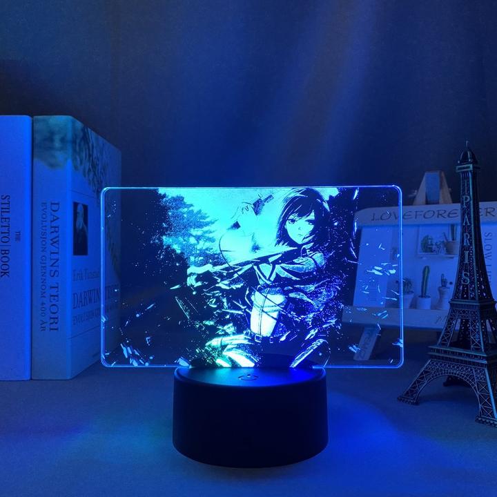 Mikasa HD Anime - LED Lamp (Attack on Titan)