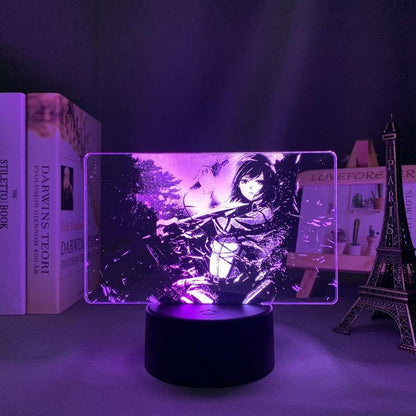 Mikasa HD Anime - LED Lamp (Attack on Titan)