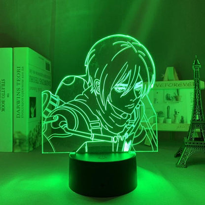 Mikasa Season 4 Anime - LED Lamp (Attack on Titan)