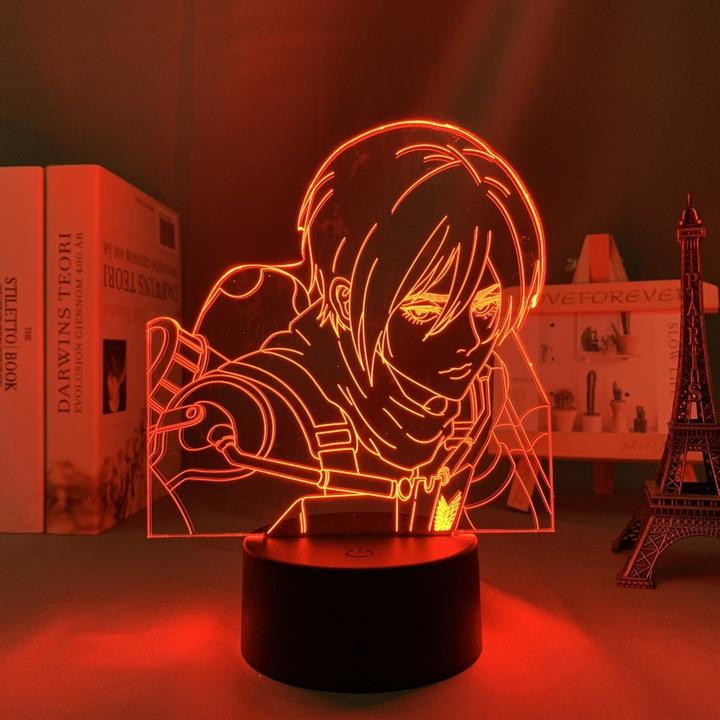 Mikasa Season 4 Anime - LED Lamp (Attack on Titan)