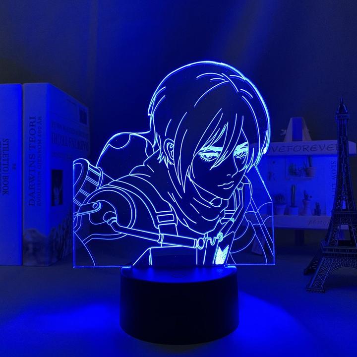 Mikasa Season 4 Anime - LED Lamp (Attack on Titan)