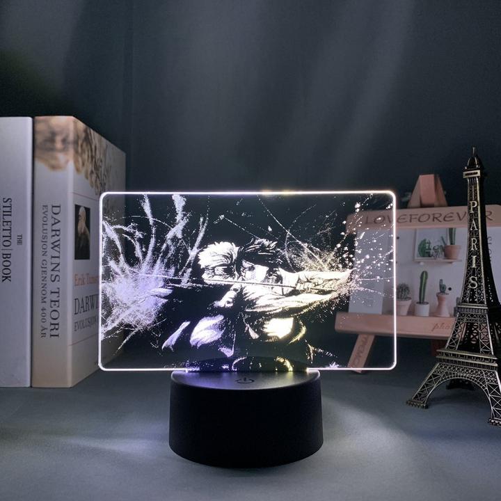 Naruto vs Sasuke HD Anime - LED Lamp (Naruto)