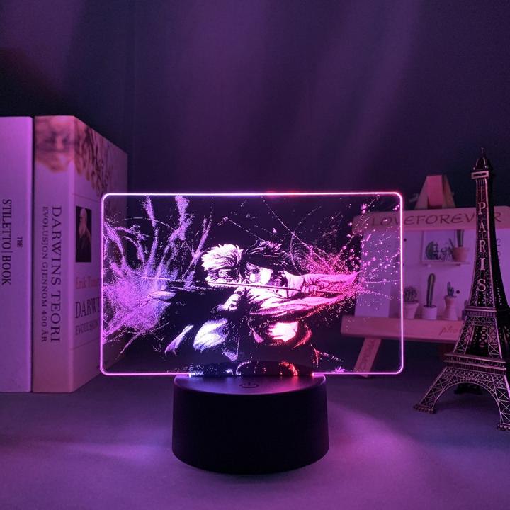 Naruto vs Sasuke HD Anime - LED Lamp (Naruto)