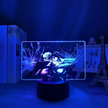 Naruto vs Sasuke HD Anime - LED Lamp (Naruto)