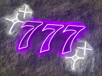 777 | LED Neon Sign