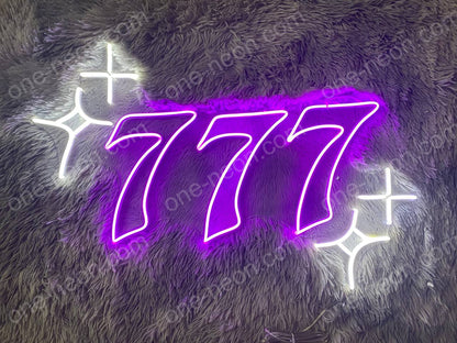 777 | LED Neon Sign