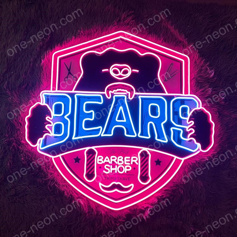 Bears Barber Shop | LED Neon Sign