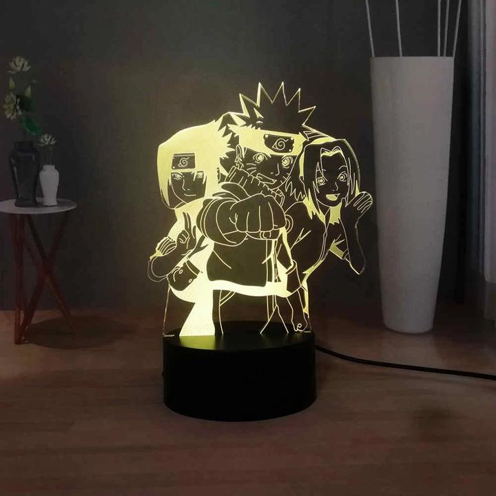 Team 7 Anime- LED Lamp (Naruto)