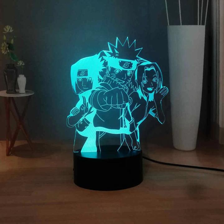 Team 7 Anime- LED Lamp (Naruto)