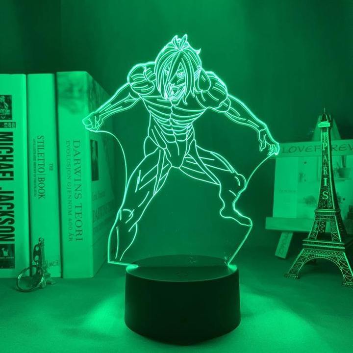 The Attack Titan (Eren's Titan) Anime - LED Lamp (Attack on Titan)