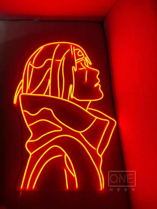 Red Itachi Uchiha - Naruto | LED Neon Sign