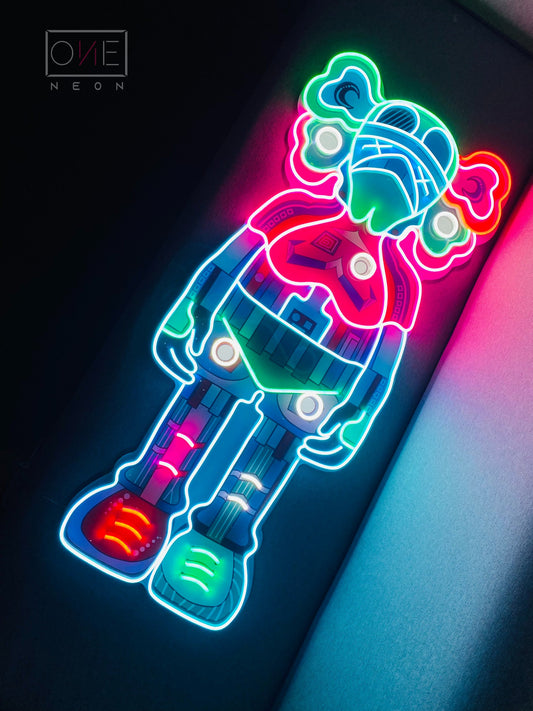 KAWS War | LED Neon Sign