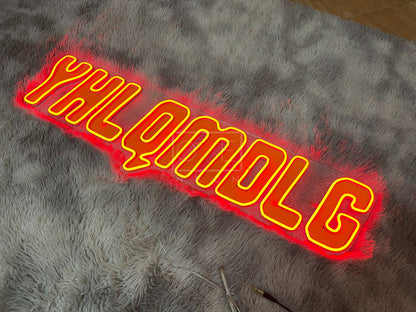 YHLQMDLG Logo | LED Neon Sign